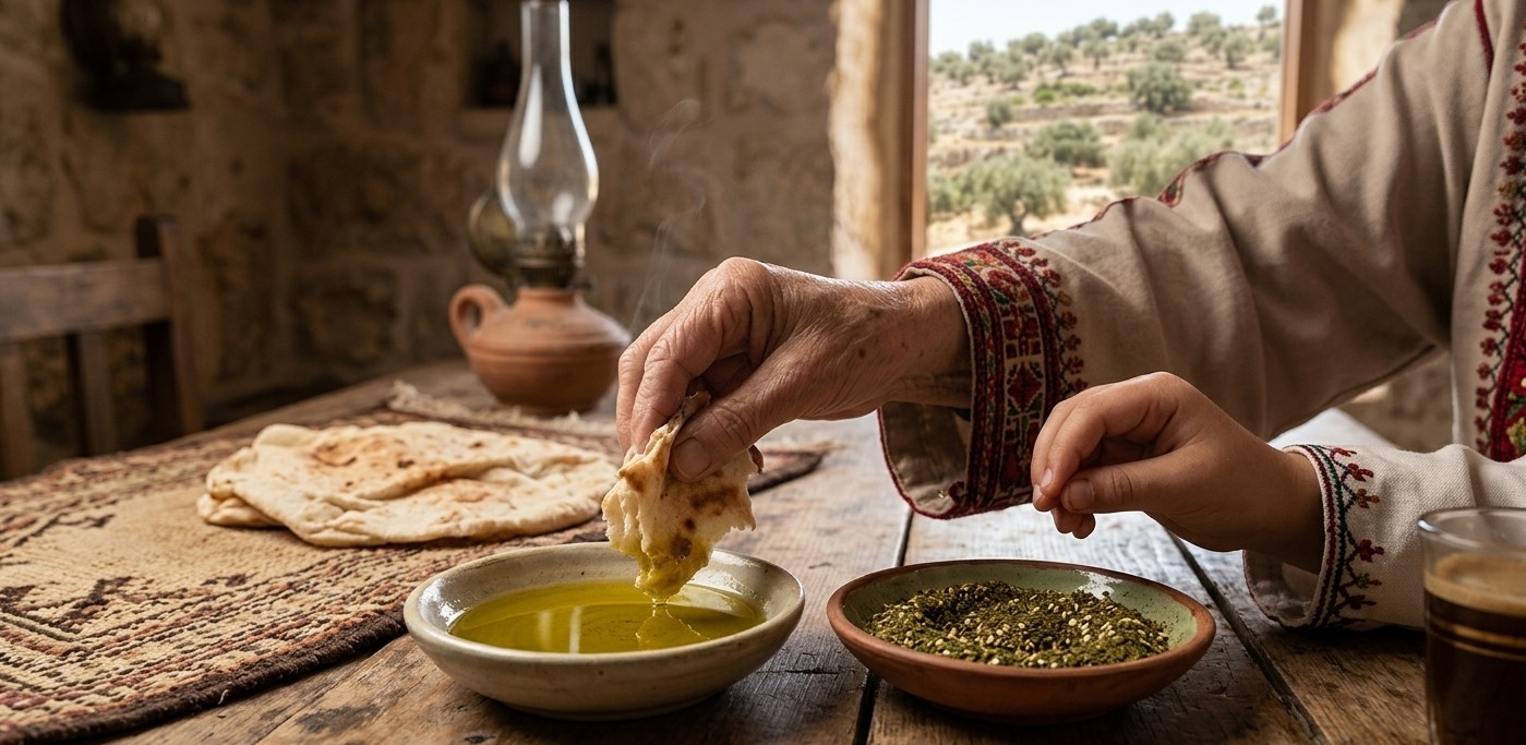 The Covenant of Oil and Za’atar: The Pact of the Earth and the Blessing of Heaven