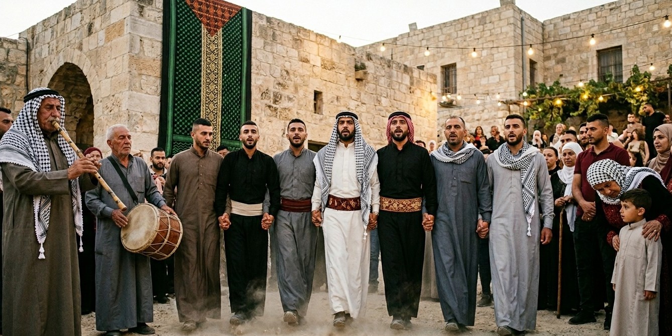 The Palestinian Dabke: The Rhythm of the Earth and Chants of Resilience